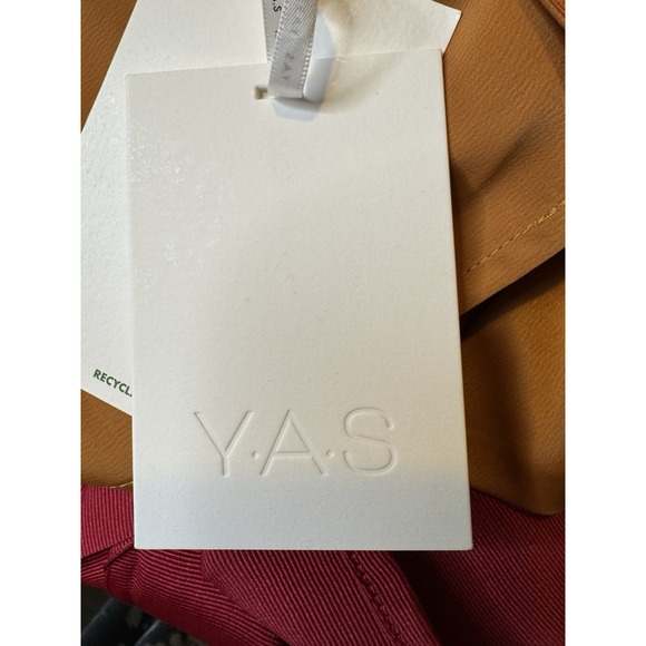 YASATHENA SLIT DRESS in adobe orange from‎ the brand Y.A.S. Satin Bow Wedding S - Picture 6 of 10